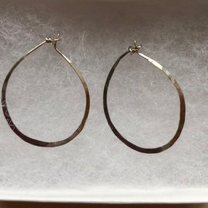 Silver earrings